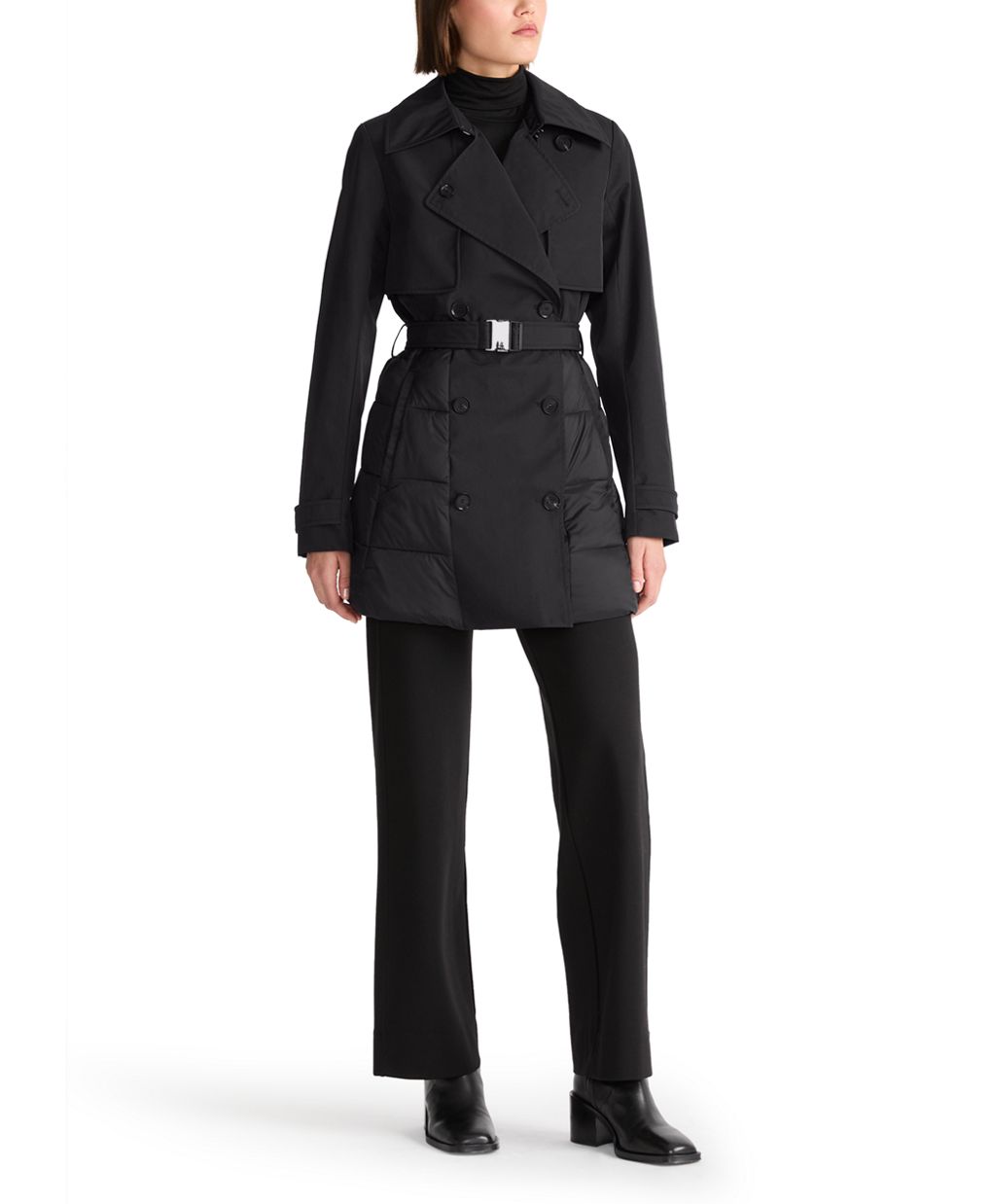 Tumi on sale Black Puffer Coat