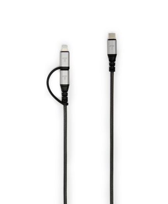 2-in-1 USB-C Cable with USB-C and Lightning Connector product image two