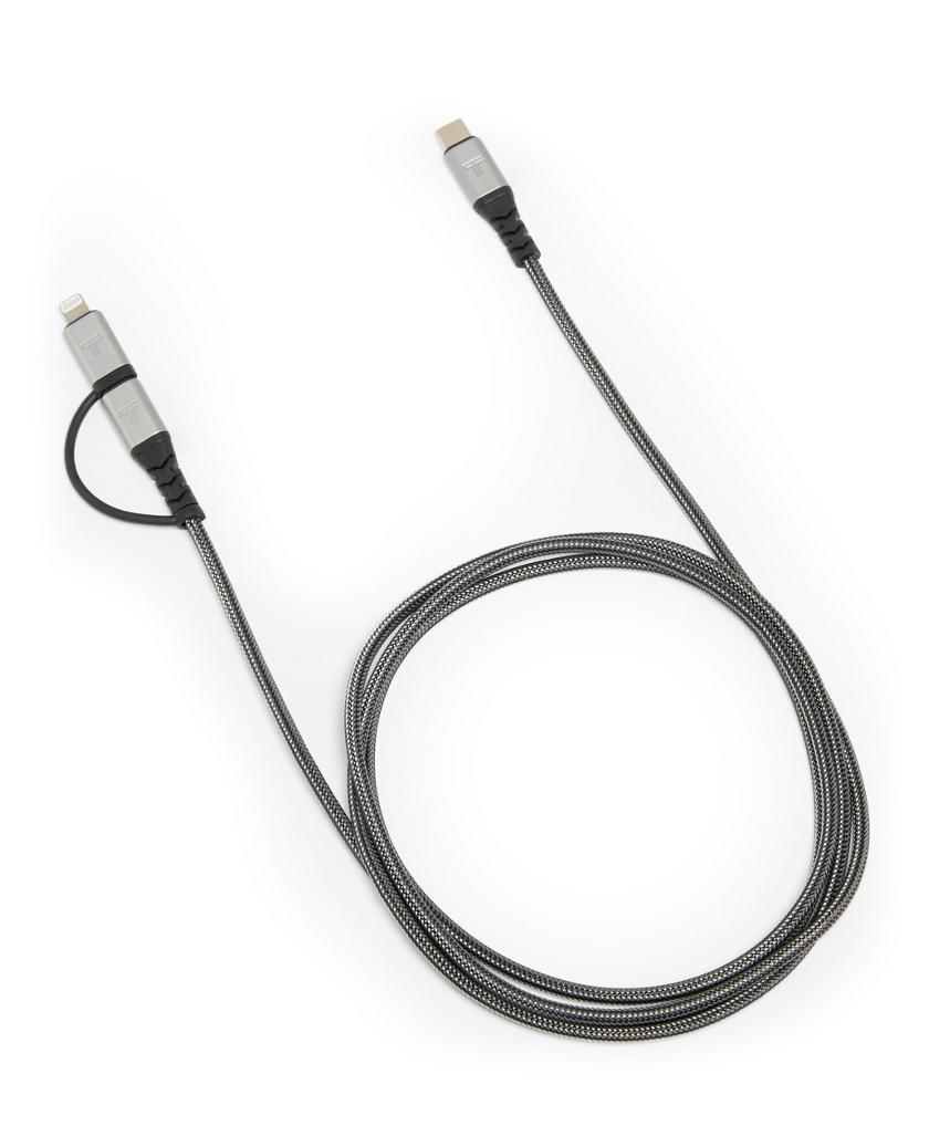 2-in-1 USB-C Cable with USB-C and Lightning Connector