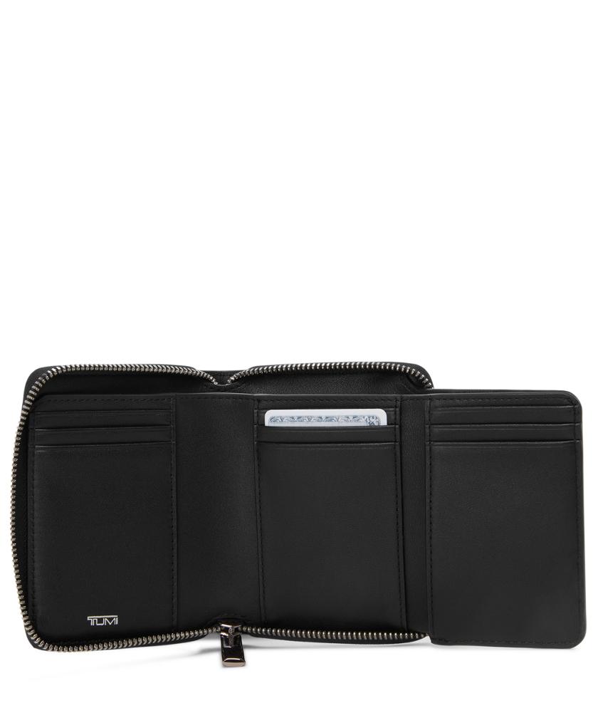 Trifold Zip-Around Wallet