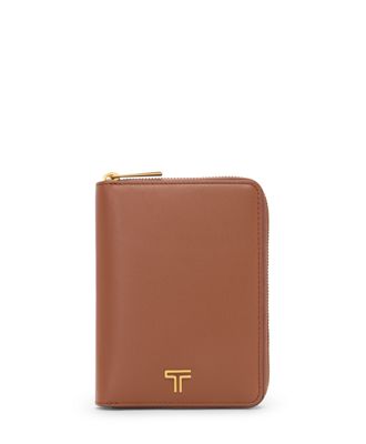 Tumi Belden Slg Zip-Around Passport Case - Sienna / Wallet