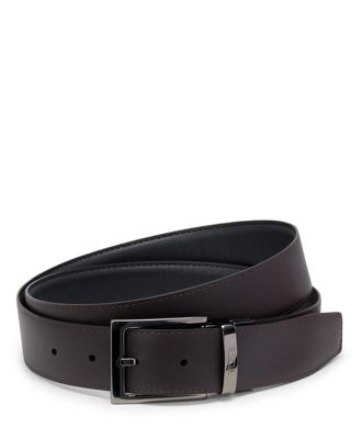 Rectangle Reversible Smooth Leather Belt 35mm product image two