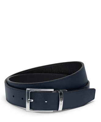 Rectangle Reversible Pebbled Leather Belt 35mm product image two