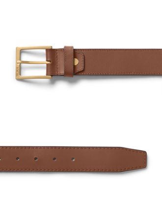 Rectangle Leather Belt 35mm product image two