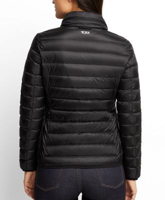 Women's - Clairmont Packable Travel Puffer Jacket - Tumi PAX Outerwear ...