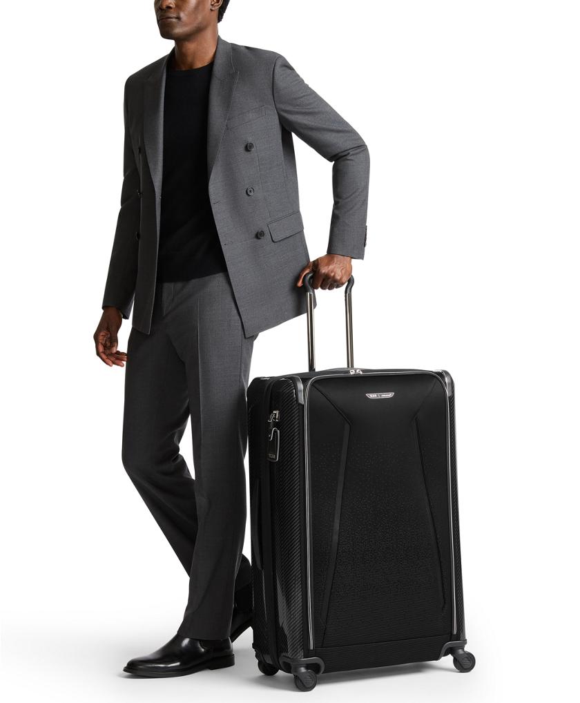 Aero Large Front Pocket Expandable Checked
