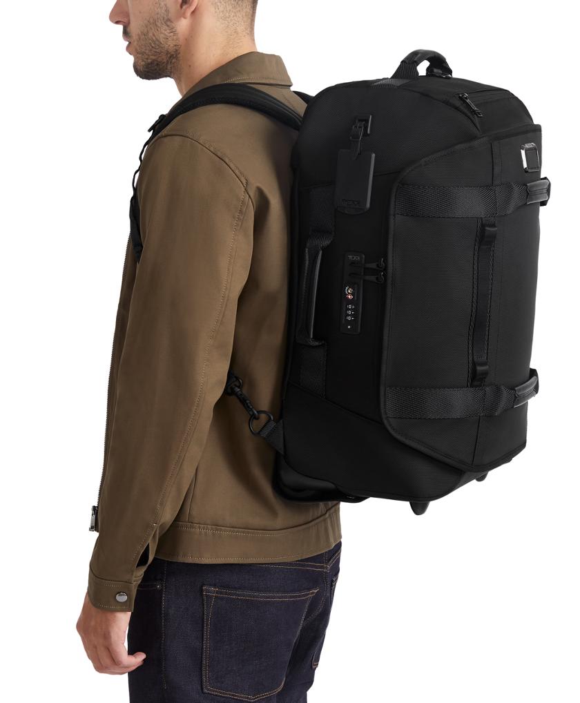 Convertible 2-Wheeled Duffel Backpack Carry-On
