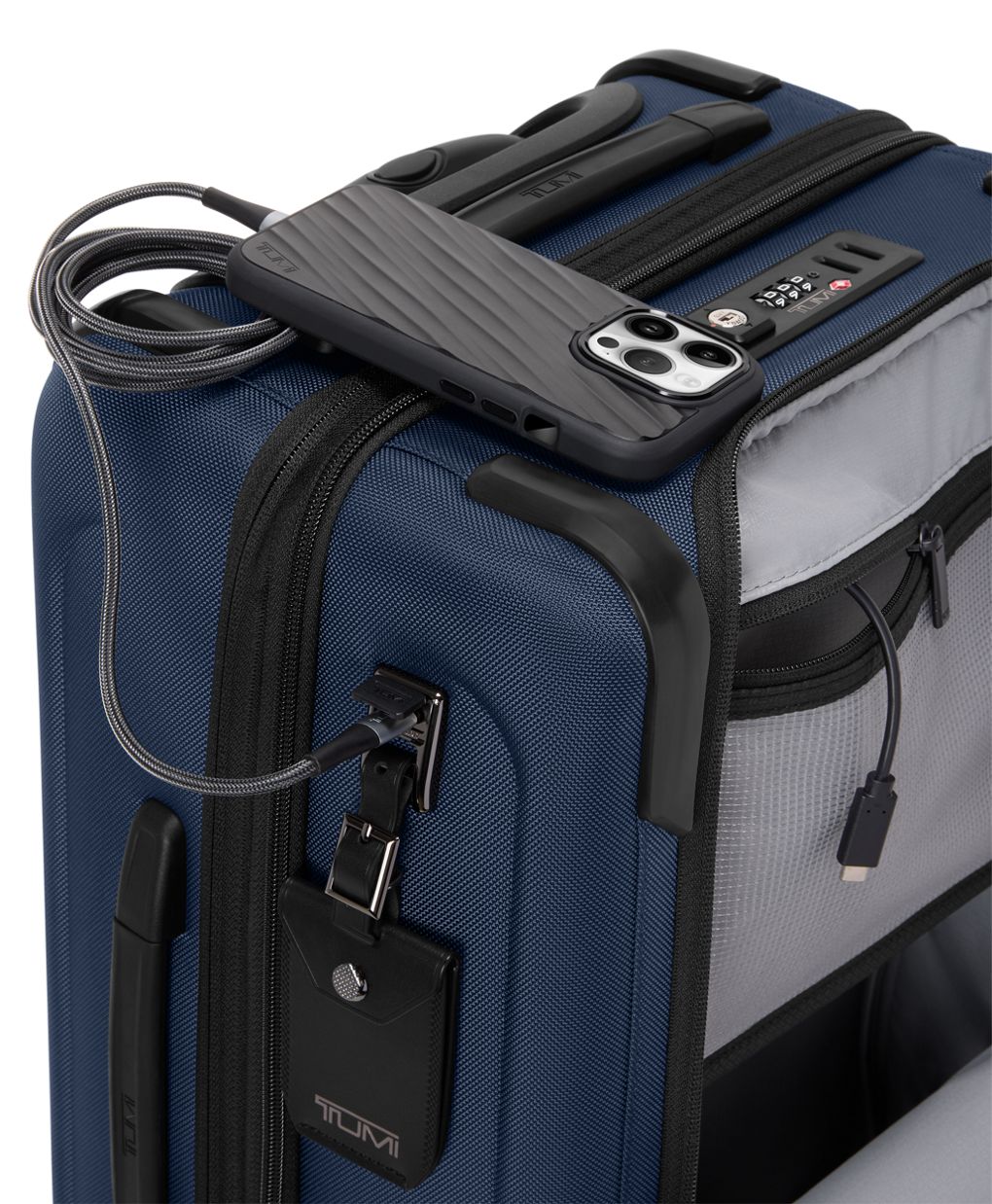 TUMI ANA ALPHA2 エクスパンドダブル 26141DNVY2E TUMI Alpha Double Expansion Travel Satchel | – Kuffert Kompagniet