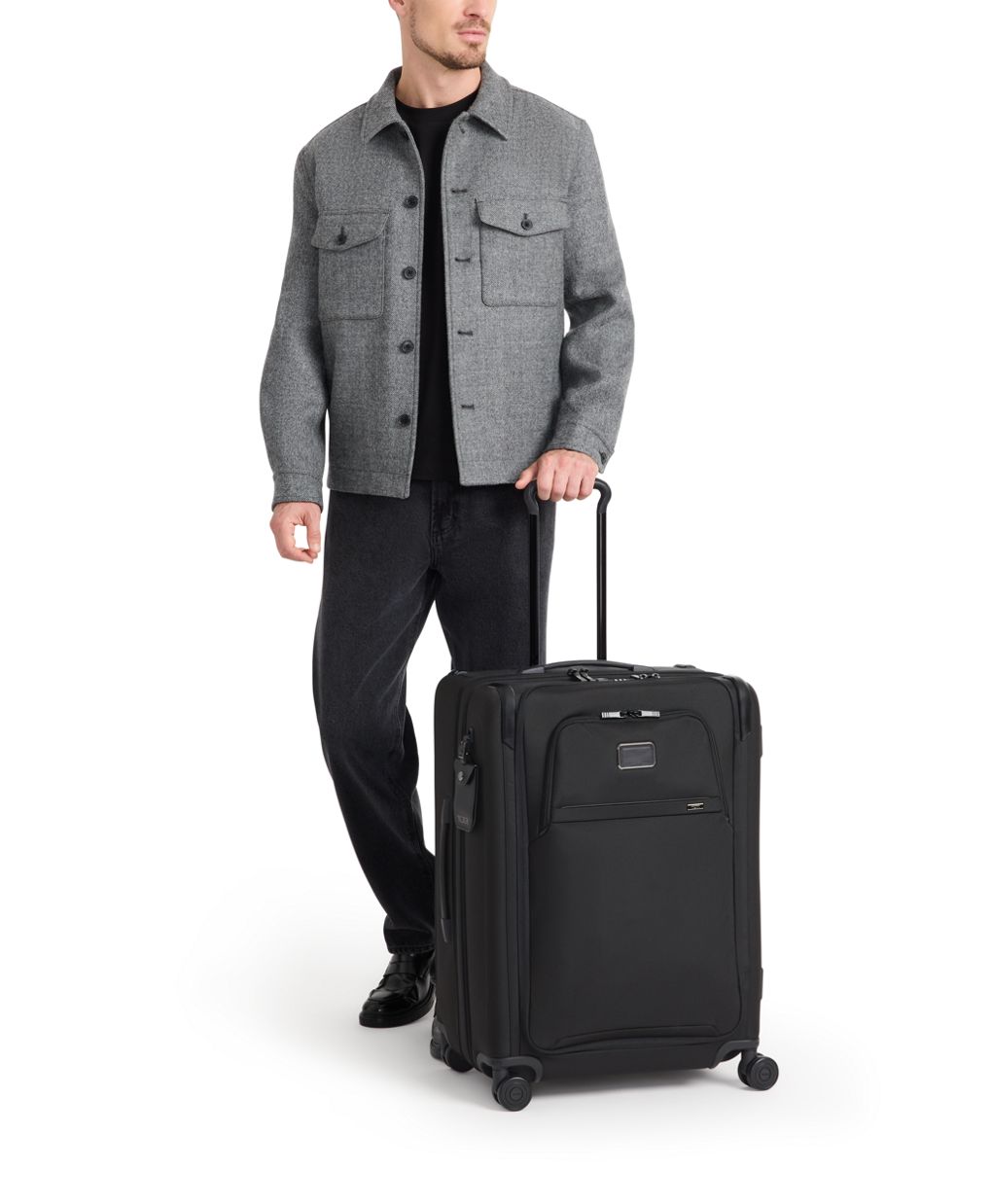 Medium Dual Access Expandable Checked | Tumi US