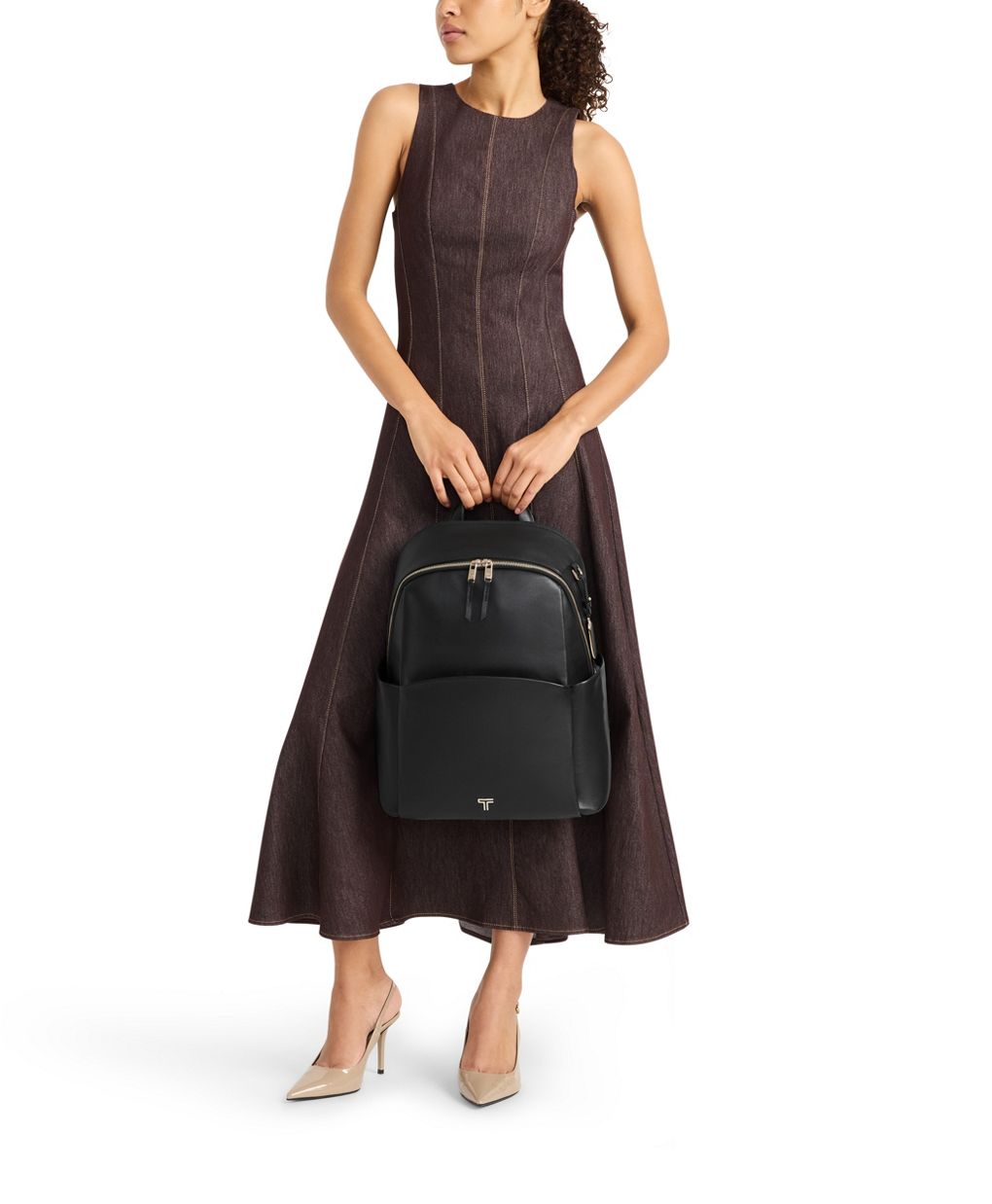 Leather Raina Large Backpack | Tumi US