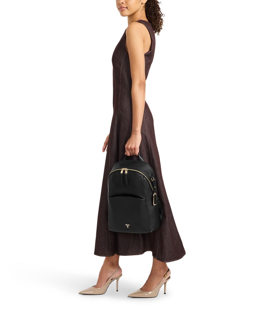 Leather Raina Medium Backpack | Tumi US