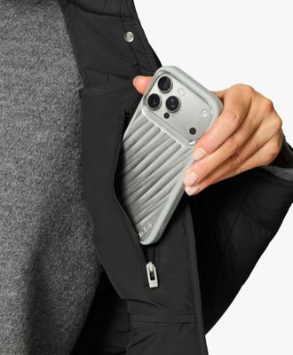 Veste matelass&eacute;e repliable &agrave; chevrons product image four