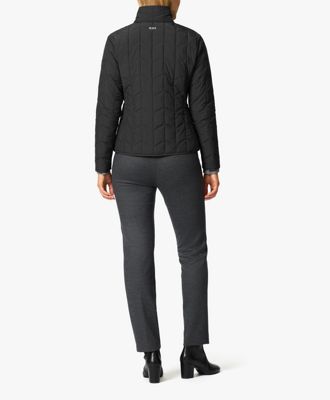Packable Quilted Chevron Puffer product image three