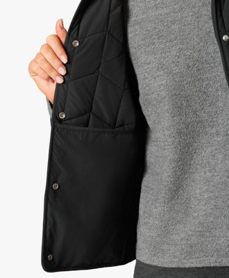 Packable Quilted Chevron Puffer product image five