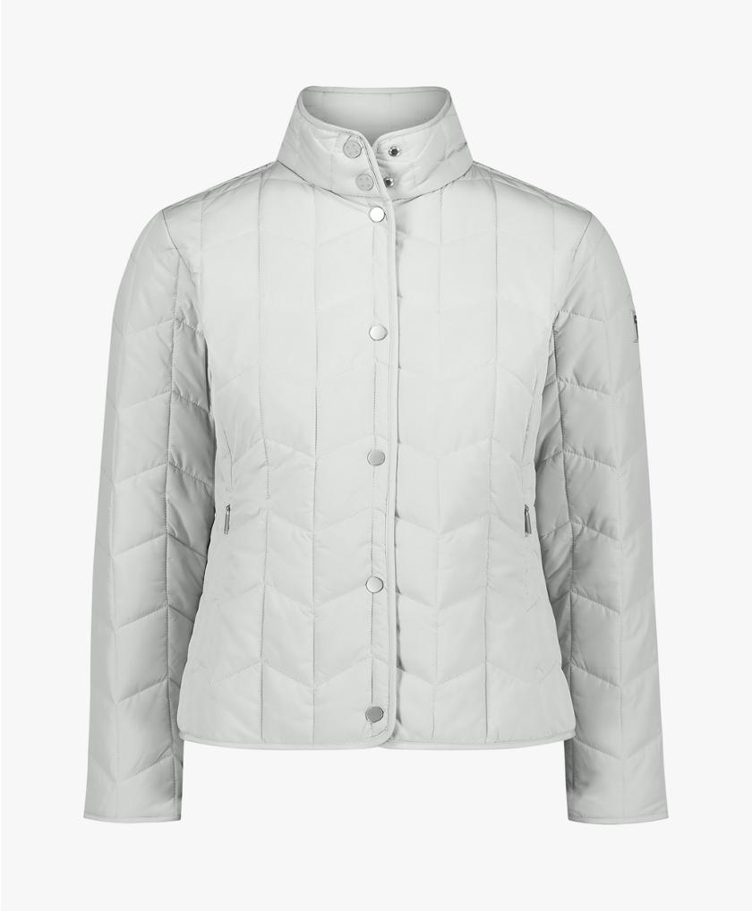 Packable Quilted Chevron Puffer