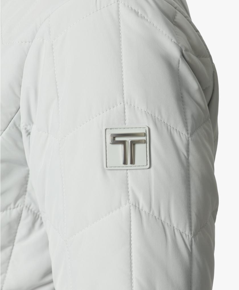 Packable Quilted Chevron Puffer