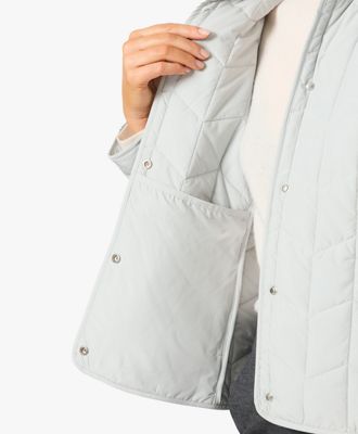 Packable Quilted Chevron Puffer product image five