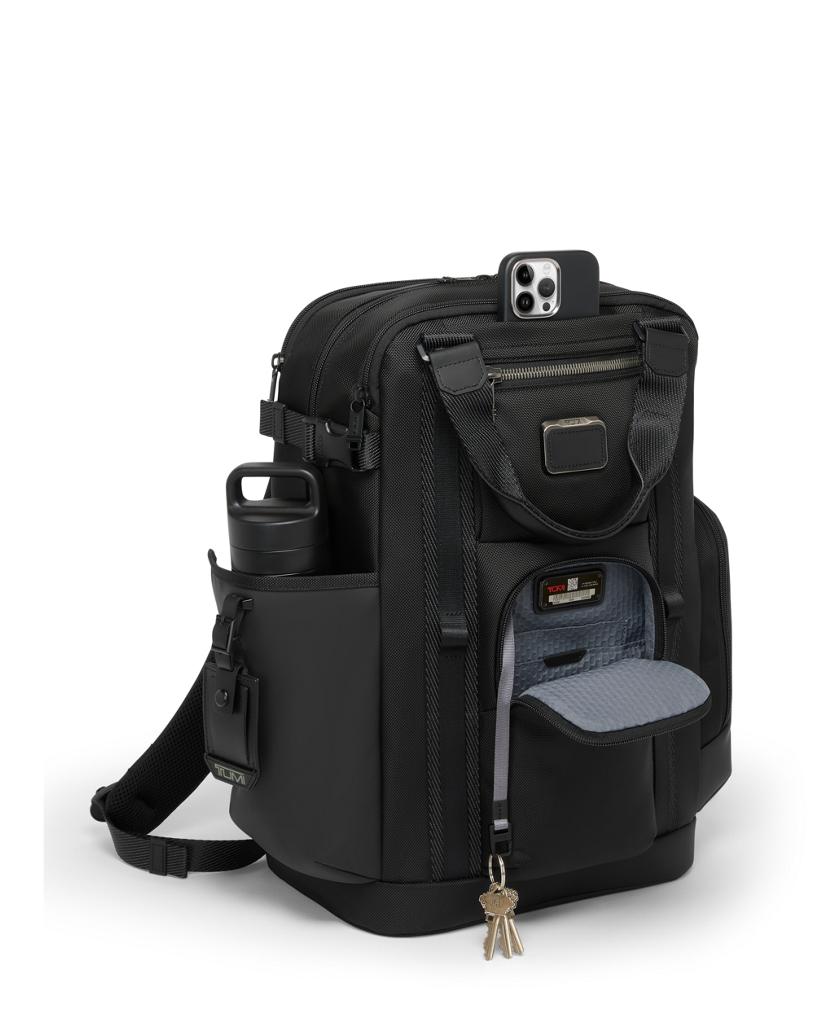 tumi alpha tote backpack 2 Organizer Travel – Portmantos with an organisational panel and a hidden phone pocket to keep your belongings in order TUMI Sport Essential North/South Tote