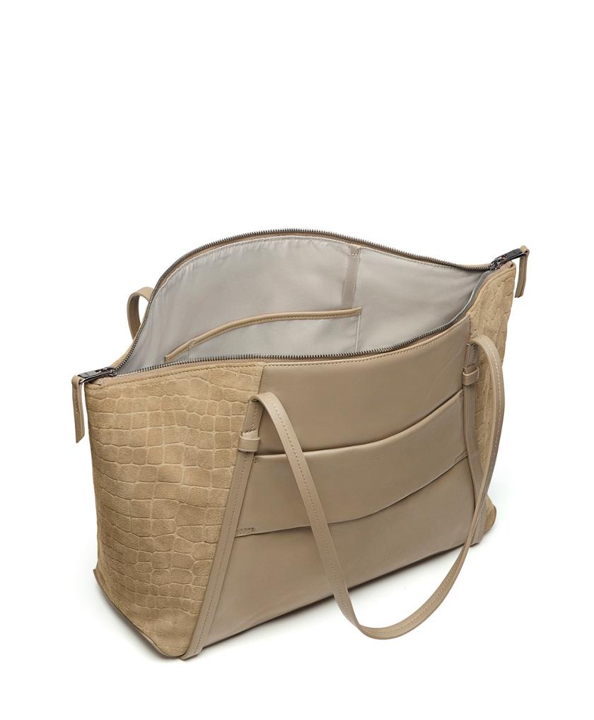 Leather Q Tote