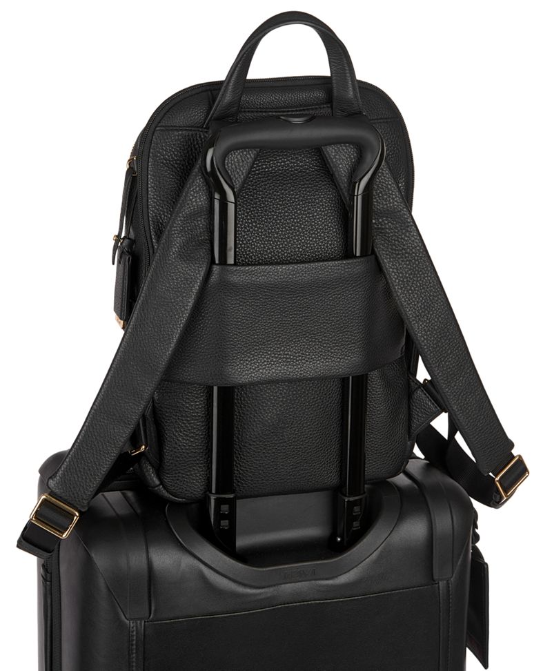 isla small leather backpack