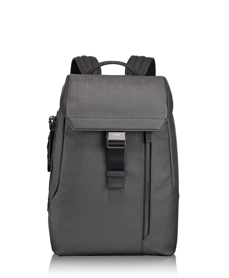 Dresden Flap Backpack - Ashton - Tumi United States - Grey