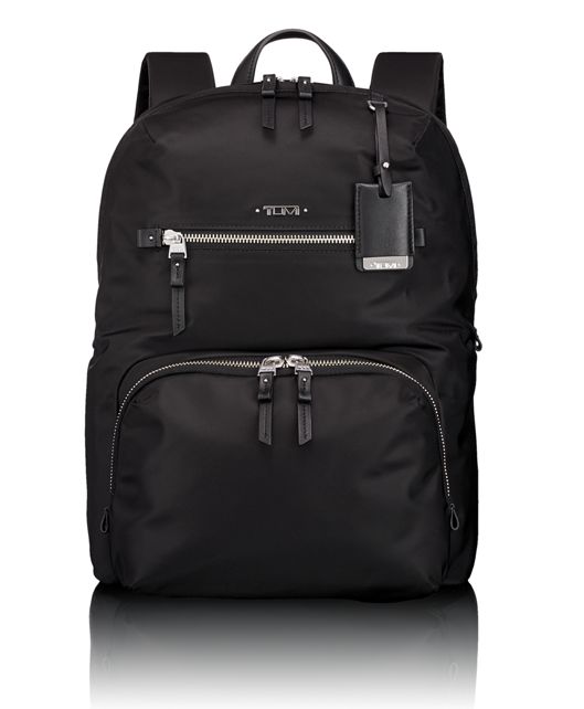 tumi silver backpack
