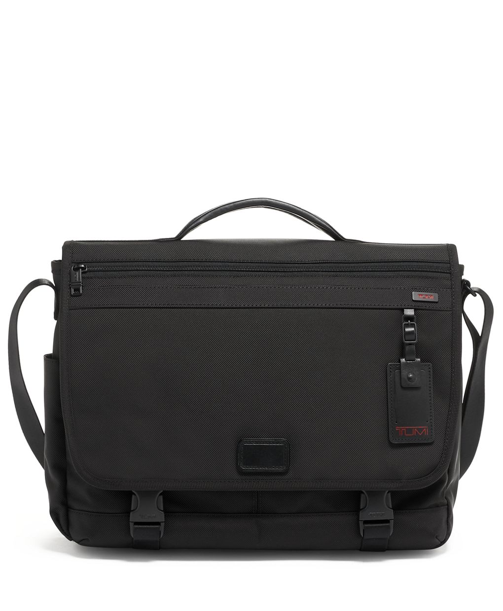 Tumi leather 2025 computer bag